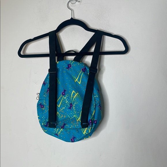 Jansport Blue and Yellow Lightning Bolt Backpack - Picture 4 of 6